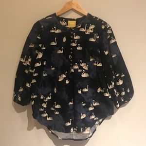 {Anthropologie} Maeve Womens Blouse Size M